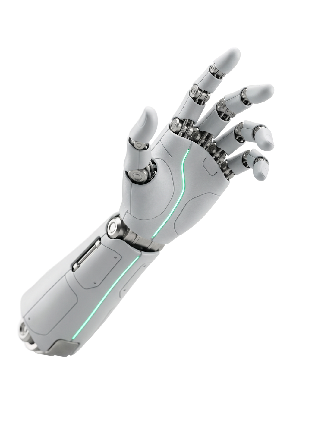 Robot hand reaching